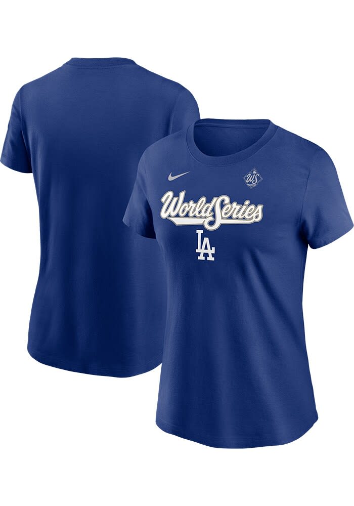 Nike Los Angeles Dodgers Womens ROYAL 2025 AC World Series