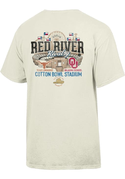 Texas Longhorns LIGHT BROWN Football Red River Rivalry Short - Main Image
