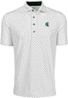 Main image for Mens Michigan State Spartans White Greyson Icon Short Sleeve Fashion Polo