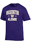Main image for Washington Huskies Purple Champion Est Alumni Jersey Short Sleeve T Shirt