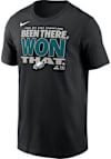 Main image for Nike Philadelphia Eagles Black Division Champion 2025 Super Helmet Short Sleeve T Shirt