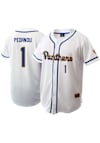 Main image for David Pedanou Genuine Collective Mens White Pitt Panthers NIL Jersey