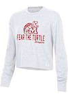Main image for Womens Maryland Terrapins White Under Armour Mascot LS Tee
