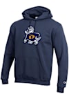 Main image for Mens Drexel Dragons Navy Blue Champion Versa Twill Vault Dragon Hooded Sweatshirt