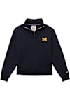 Main image for Womens Navy Blue Michigan Wolverines 1991 Qtr Zip