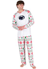 Main image for Mens Penn State Nittany Lions White Concepts Sport Holiday Tidings Loungewear Sleep Pants