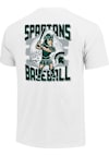 Main image for Michigan State Spartans White  SS Tee Short Sleeve T Shirt