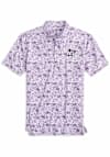 Main image for Youth K-State Wildcats Purple Johnnie O Tailgater 2.0 All Over Print Short Sleeve Polo Shirt