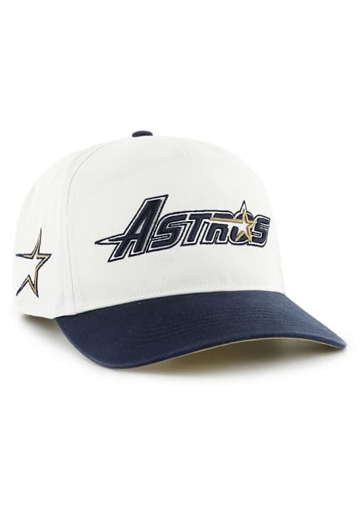 47 Houston Astros White Double Header Pinstripe Hitch Adjustable