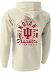 Main image for Mens Indiana Hoosiers Oatmeal  Mascot Overlay Hooded Sweatshirt