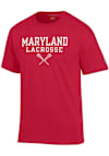 Main image for Maryland Terrapins Red Champion Mens Lacrosse Short Sleeve T Shirt
