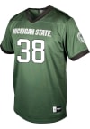 Main image for Dorian Davis Genuine Collective Mens Green Michigan State Spartans NIL Football Jersey