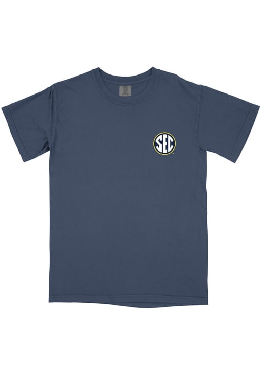 B-Unlimited SEC Navy Blue Football Fall Mascots Short Sleeve T Shirt