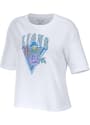 Detroit Lions Womens WEAR by Erin Andrews Floral T-Shirt - White