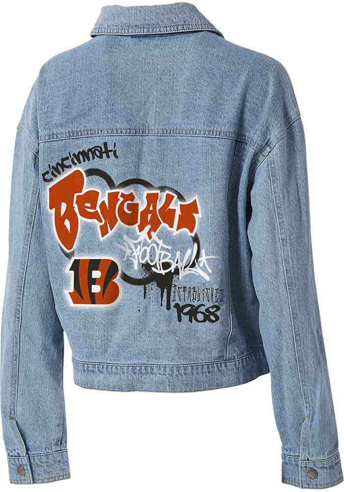 Cincinnati Bengals WEAR by Erin Andrews Womens DENIM Denim