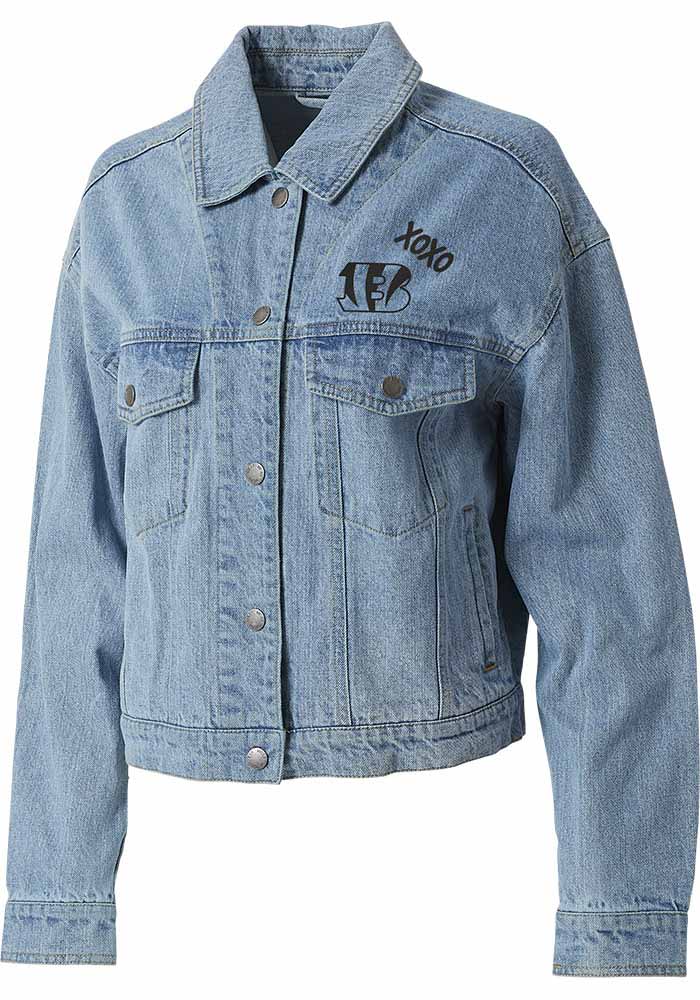 Cincinnati Bengals WEAR by Erin Andrews Womens DENIM Denim Style