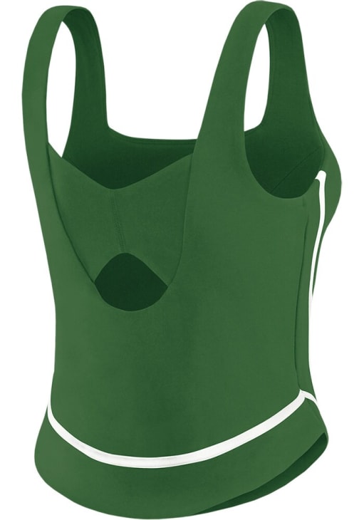 WEAR by Erin Andrews Philadelphia Eagles Womens Kelly Green Square Tank Top