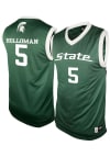 Main image for Tre Holloman Mens Green Michigan State Spartans NIL Basketball Jersey