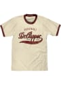 Dr Pepper Drink Retro Ringer Fashion T Shirt - Beige