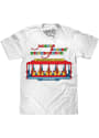 Mr Rogers Neighborhood Trolley Logo T Shirt - White