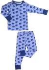 Main image for Toddler Lavender K-State Wildcats Top and Bottom Loungewear Sleep Pants
