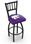 Main image for Black K-State Wildcats Swivel Counter Pub Stool