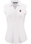 Main image for Womens Indiana Hoosiers White Cutter and Buck Forge Eco Polo Shirt