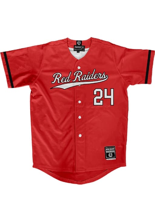 NiJaree Canady   Texas Tech Red Raiders Womens Red NIL Softball Jersey