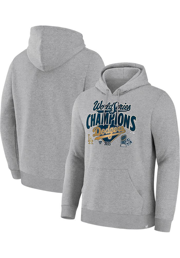 Los Angeles Dodgers Mens ATHLETICGREY 2025 World Series Champions