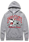 Main image for Mens Grey Ohio State Buckeyes Peanuts 2024 Football National Champions Hooded Sweatshirt