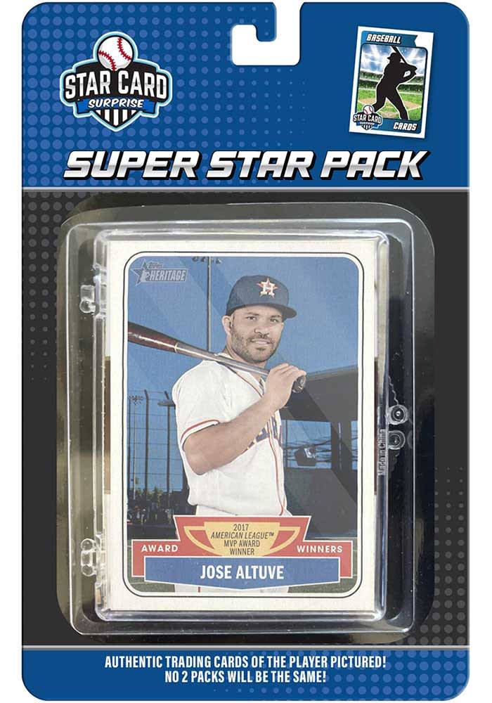 Houston Astros ORANGE Pack Superstar Baseball Cards - 3870083