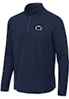 Main image for Mens Penn State Nittany Lions Navy Blue Antigua Sync Qtr Zip Pullover