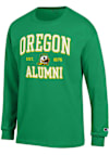 Main image for Mens Oregon Ducks Green Champion Est Alumni Jersey Tee