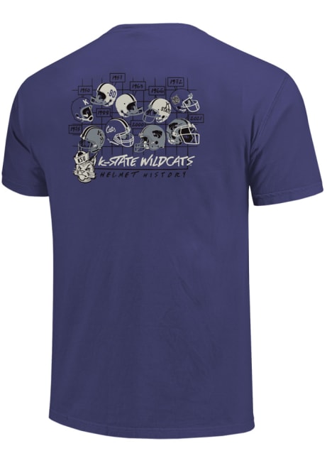 K-State Wildcats Comfort Colors Short Sleeve T Shirt - Purple