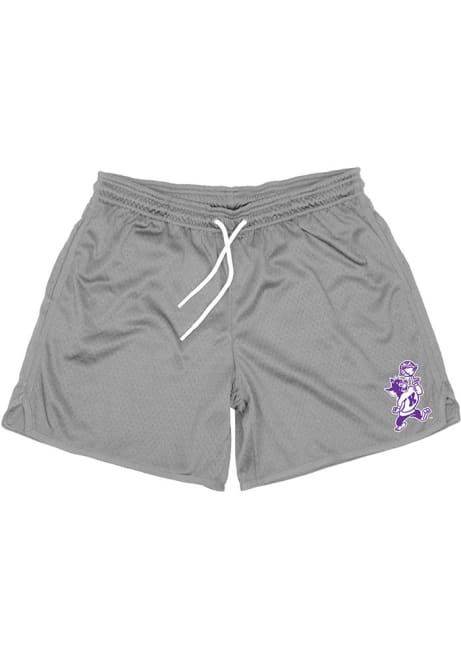 Mens Grey K-State Wildcats Lifestyle Shorts