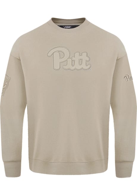 Mens Pitt Panthers Tan Pro Standard Neutral Fashion Sweatshirt