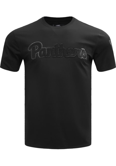 Pitt Panthers Black Pro Standard Triple Black Short Sleeve Fashion T Shirt