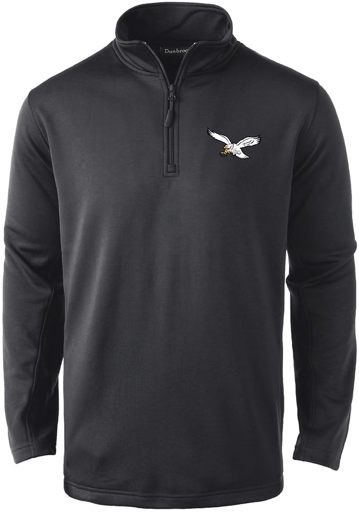 Dunbrooke Philadelphia Eagles Mens BLACK All Star Pullover - 39520238