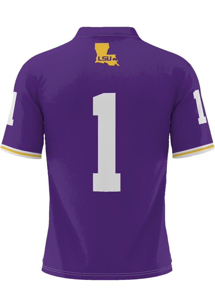 LSU Tigers PURPLE Football Jersey - 39530008