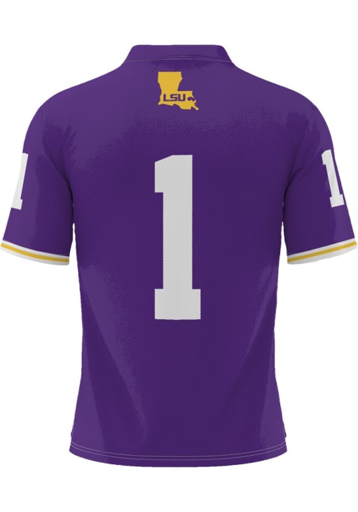 LSU Tigers Purple Football Football Jersey