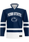 Main image for Mens Penn State Nittany Lions Navy Blue ProSphere Replica Logo Hockey Jersey