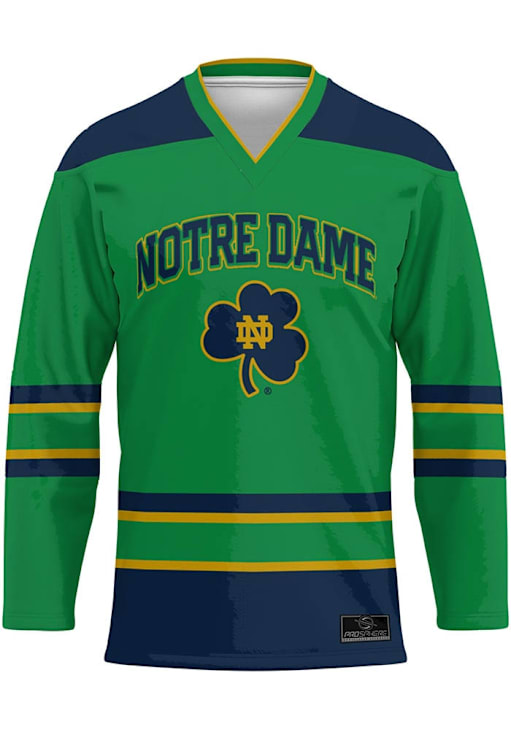 ProSphere Notre Dame Fighting Irish Mens GREEN Replica Hockey