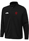 Main image for Mens Indiana Hoosiers Black Antigua 2025 Big Ten Football Championship Light Weight Jacket