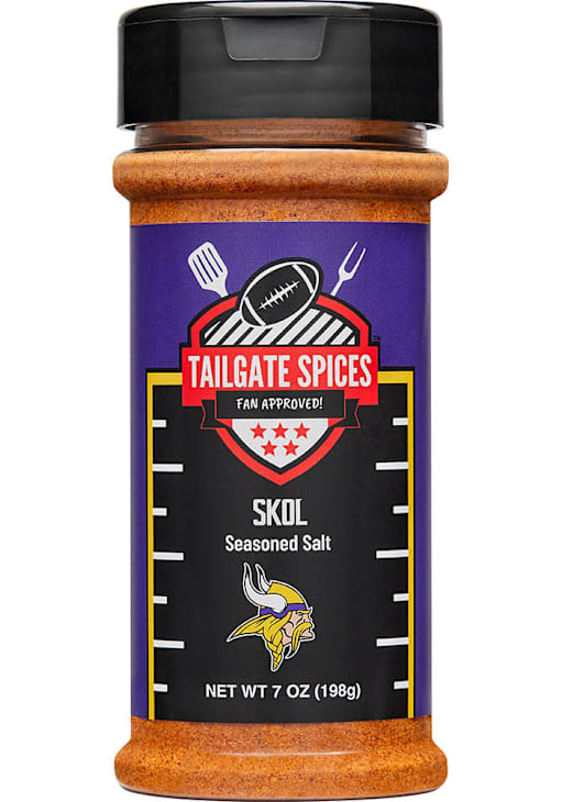 Minnesota PURPLE Tailgate Spices SKOL Seasoned Salt BBQ Sauce