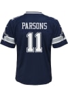 Main image for Micah Parsons Dallas Cowboys Youth Navy Blue Nike Game Football Jersey