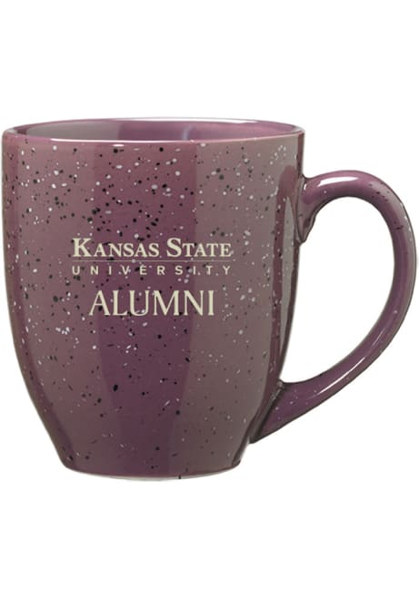 Purple K-State Wildcats 16oz Alumni Speckled Mug