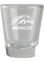 Western Michigan Broncos 2oz Etched Shot Glass