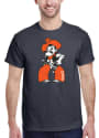 Oklahoma State Cowboys Big Pistol Pete T Shirt - Charcoal