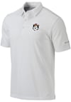 Main image for Mens Washington Huskies White Columbia Vault Heat Seal Omni Wick Drive Short Sleeve Polo Shirt