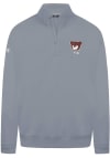 Main image for Levelwear Chicago Cubs Mens Grey Murray Core Long Sleeve Qtr Zip Pullover